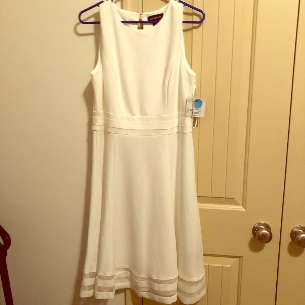 NEW Liz Claiborne formal white dress. Size 12